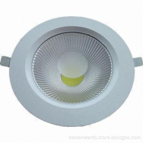 6-inch 16W Aluminum Die Castings Half Frosted COB Downlight